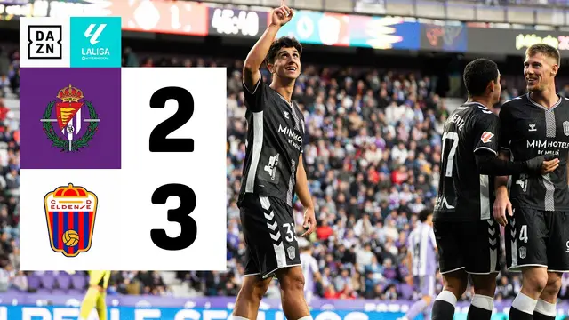 Real Valladolid vs CD Eldense (2-3) | Resumen | Highlights LALIGA HYPERMOTION