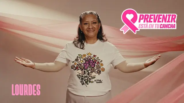 La historia de Lourdes 🎀 Prevenir está en tu Cancha