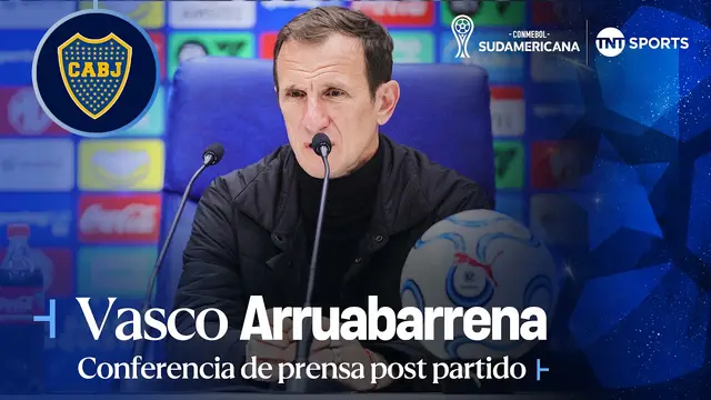 La conferencia de prensa de Vasco Arruabarrena tras Vasco da Gama vs. Boca - CONMEBOL Sudamericana