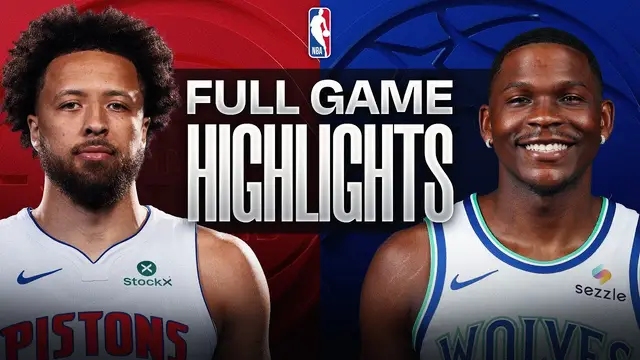 PISTONS at TIMBERWOLVES | NBA PRESEASON FULL GAME HIGHLIGHTS | October 14, 2026