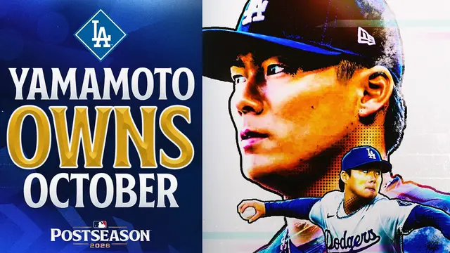 Yoshinobu Yamamoto has been a POSTSEASON LEGEND!🔥(2.14 Postseason ERA!) | 山本由伸 ハイライト