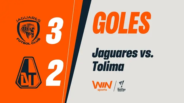 Jaguares vs. Tolima (goles) | Liga BetPlay Dimayor 2026-2 | Fecha 14