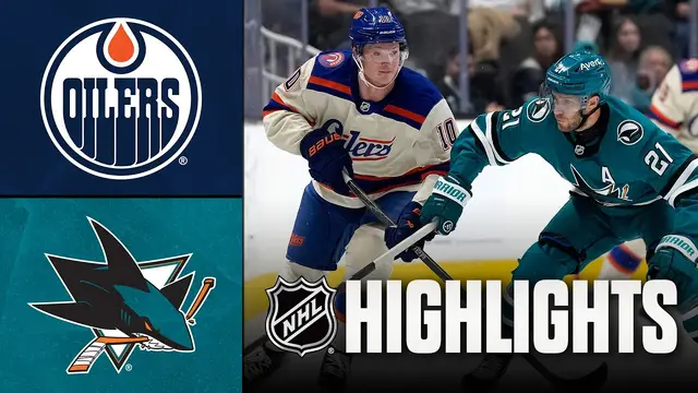 Oilers vs. Sharks | NHL Highlights | Oct 10, 2026