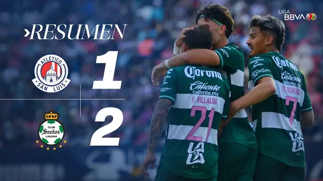 SAN LUIS 1-2 SANTOS J11 AP26 | ¡Otro triunfo para los Laguneros!