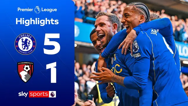 Henderson & Pedro bag braces 🎯 | Chelsea 5-1 Bournemouth | Premier League Highlights