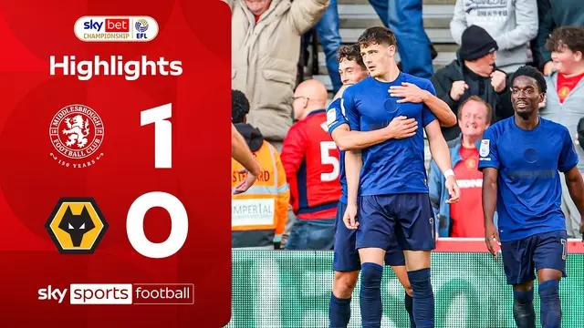 Lankshear scores again as Boro go second! | Middlesbrough 1-0 Wolves | EFL Highlights