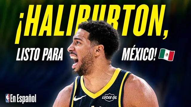 ¡TYRESE HALIBURTON firma 24 PUNTOS y se alista para el NBA Mexico City Game! 🔥 🇲🇽🏀