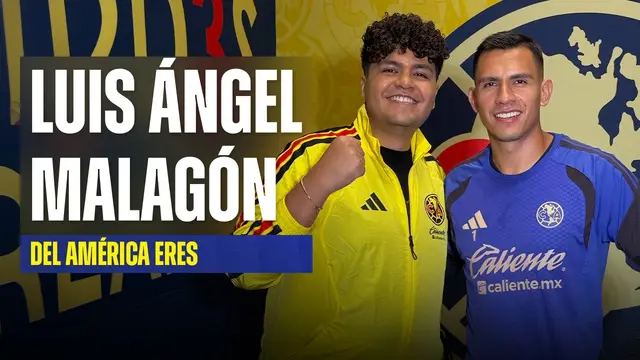 DEL AMÉRICA ERES con LUIS ÁNGEL MALAGÓN | "Con ganas de estar ahí, jugar y ganar más títulos"