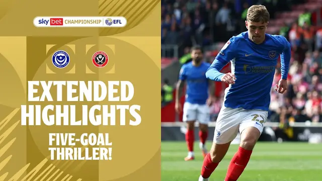 GOAL OF THE SEASON CONTENDER?! | Portsmouth v Sheffield United extended highlights