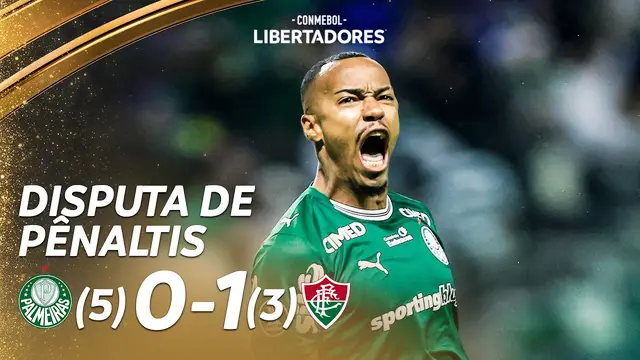 DISPUTA DE PÊNALTIS COMPLETA | PALMEIRAS X FLUMINENSE | CONMEBOL LIBERTADORES 2026