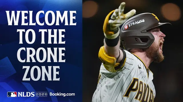 Jake Cronenworth leads off the 5th with a GO-AHEAD HOME RUN! 😮‍💨 (1st Postseason HR since 2022!)