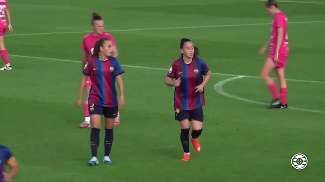 Resumen #PrimeraFederaciónIberdrola | FC Barcelona B 2-0 Alhama CF | Jornada 4