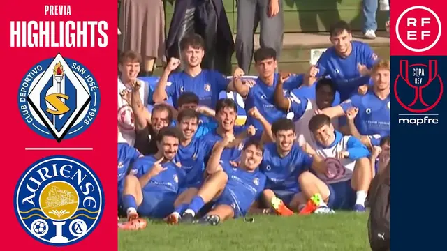Resumen #CopaDelReyMapfre | CD San José de Soria 1-0 Auriense | Vuelta de la Eliminatoria Previa