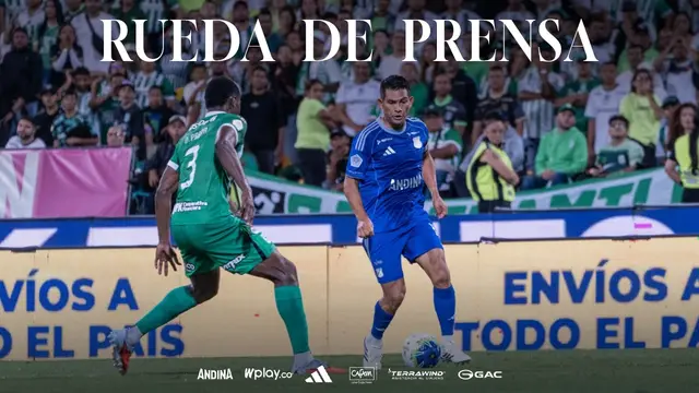 Rueda de prensa: Millonarios FC vs Atlético Nacional.🔵🎙