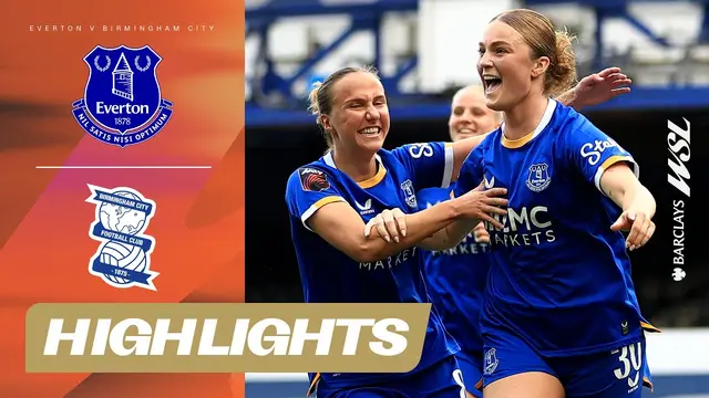 Mace Double Wins It for Toffees! Everton v Birmingham City Highlights | Barclays WSL 26/27