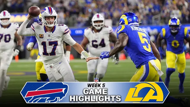 Buffalo Bills vs Los Angeles Rams Game Highlights | 2026 NFL Season Week 5