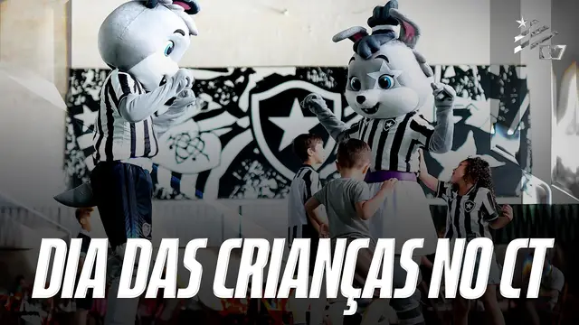 Dia das Crianças no CT do Botafogo