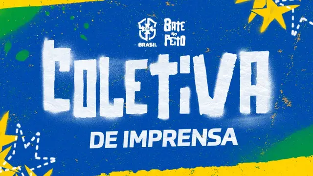 LORENA E THAÍS NA COLETIVA DA SELEÇÃO BRASILEIRA FEMININA