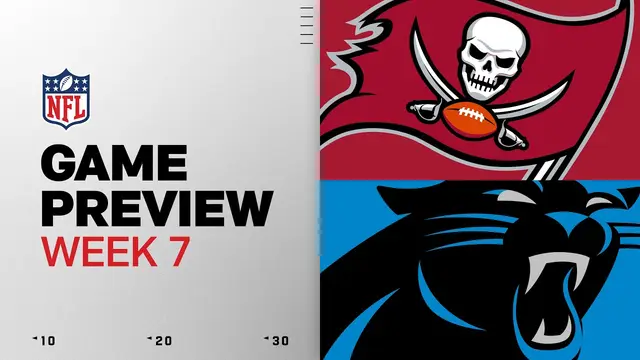 Tampa Bay Buccaneers vs Carolina Panthers | 2026 Week 7 Game Preview