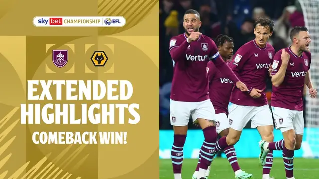 COMEBACK WIN! | Burnley v Wolverhampton Wanderers Extended Highlights