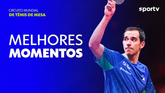 HUGO CALDERANO AVANÇA ÀS QUARTAS DE FINAL DO CHINA SMASH | MELHORES MOMENTOS | sportv
