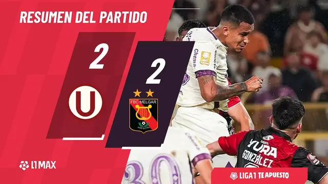 DOBLETE DE ALEX VALERA PARA SALVAR 1 PUNTO EN CASA | Universitario de Deportes vs. Melgar