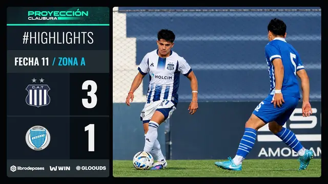TALLERES 3 - 1 GODOY CRUZ I Resumen del partido I #TorneoProyección Clausura 2026