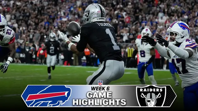 Buffalo Bills vs. Las Vegas Raiders Game Highlights | NFL 2026 Season Week 6