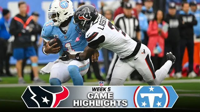 Houston Texans vs. Tennessee Titans Game Highlights | NFL 2026 Season Week 5