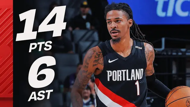 Ja Morant Puts on a Show for the Trail Blazers | October 13, 2026