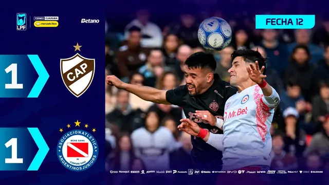 PLATENSE 1 - 1 ARGENTINOS | Resumen del partido | #TorneoMercadoLibre Clausura 2026 🏆