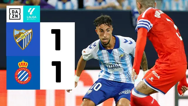 Málaga CF vs RCD Espanyol (1-1) | Resumen y goles | Highlights LALIGA EA SPORTS