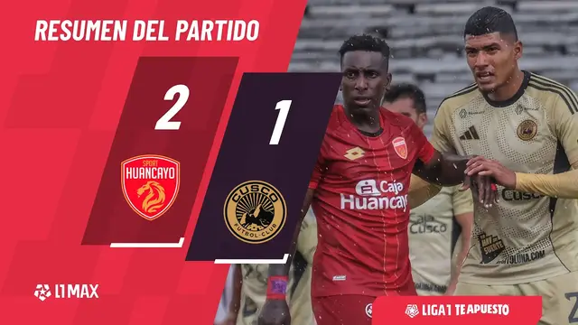 Sport Huancayo 2-1 Cusco: resumen EXTENDIDO del partido | Fecha 12 | #Liga1TeApuesto2026