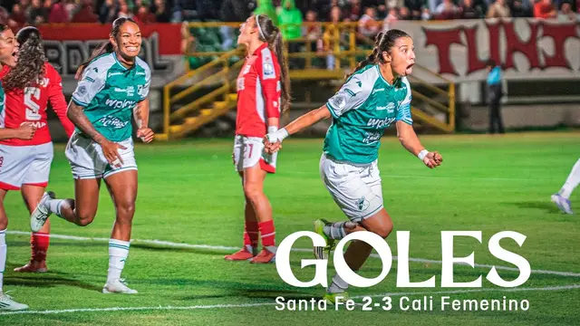 GOLES Santa Fe 2-3 Cali Femenino | Final ida | Liga Femenina 2026