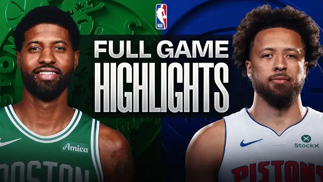 CELTICS at PISTONS | FULL GAME HIGHLIGHTS | October 20, 2026