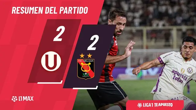 Universitario 2-2 Melgar: resumen EXTENDIDO del partido | Fecha 11 | #Liga1TeApuesto2026