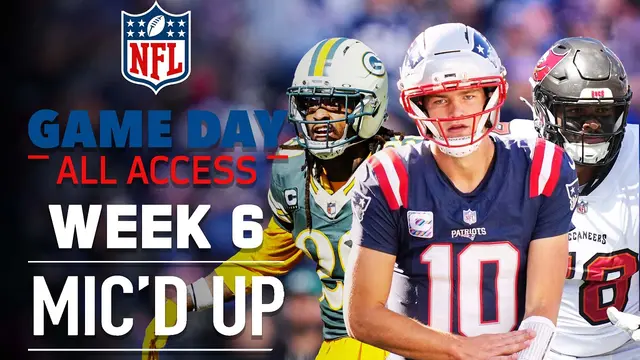 Week 6 Mic'd Up! "I’m never going to apologize for winning" | Game Day All Access