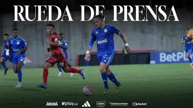 Rueda de prensa: Millonarios FC vs Barranquilla FC.🔵🎙