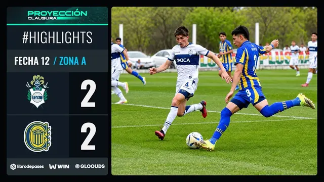 GIMNASIA 2 - 2 ROSARIO CENTRAL I Resumen del partido I #TorneoProyección Clausura 2026