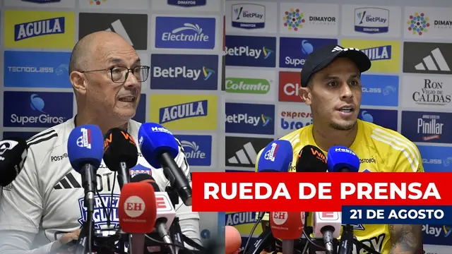 ¡RUEDA DE PRENSA 21 DE AGOSTO! | Habló nuestro DT Alfredo Arias y el volante Juan David Rios.
