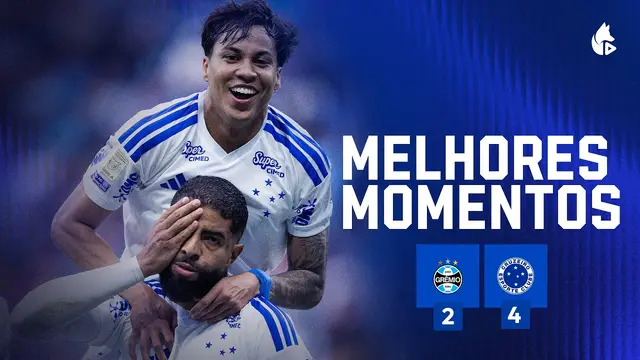 🦊⚽ MELHORES MOMENTOS | GRÊMIO 2 x 4 CRUZEIRO