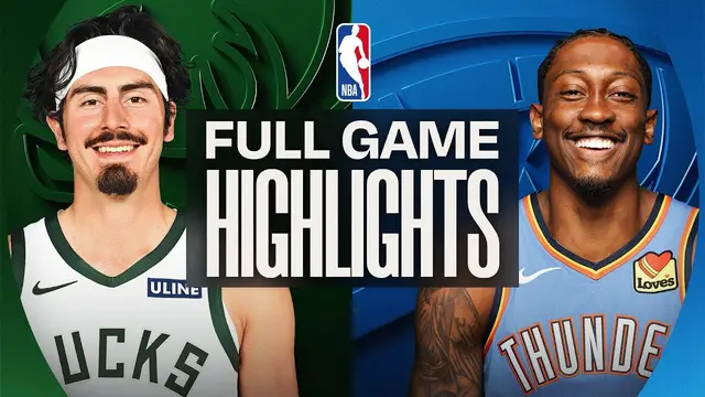 BUCKS at THUNDER | NBA PRESEASON FULL GAME HIGHLIGHTS | October 7, 2026