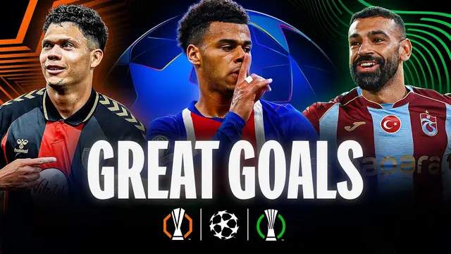 INSANE! The BEST Goals From Matchweek 2 (UCL, UEL, UECL)