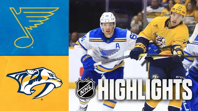 Blues vs. Predators | NHL Highlights | Oct 17, 2026