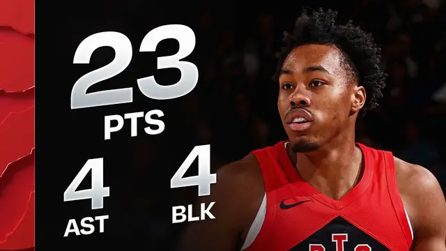 Scottie Barnes Makes an Impact All Over the Court | October 15, 2026