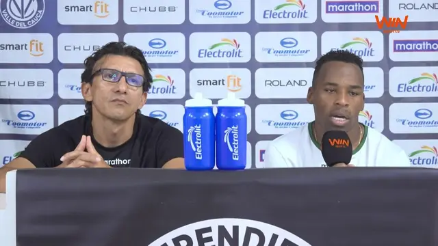 Rueda de prensa de Independiente Valle del Cauca tras su partido con Tigres