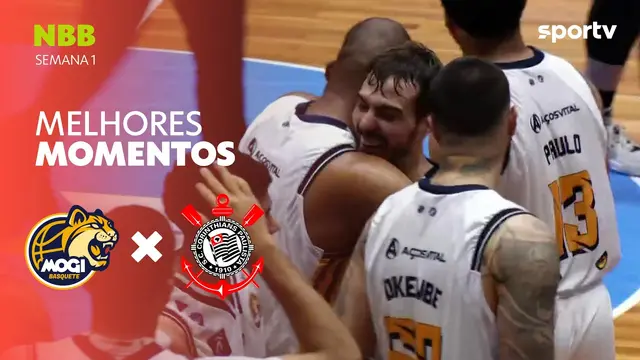 MOGI 84 X 73 CORINTHIANS | MELHORES MOMENTOS | SEMANA 1 | NBB 26/27 | sportv