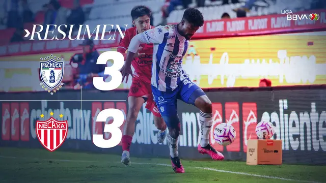 PACHUCA 3-3 NECAXA J11 AP26 | ¡Salomón Rondón rescata un electrizante empate para los Tuzos!