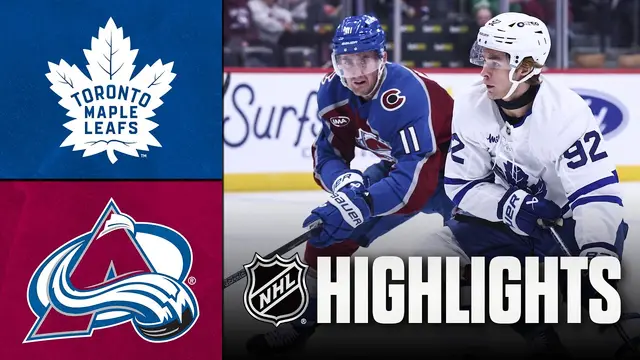Maple Leafs vs. Avalanche | NHL Highlights | Oct 10, 2026