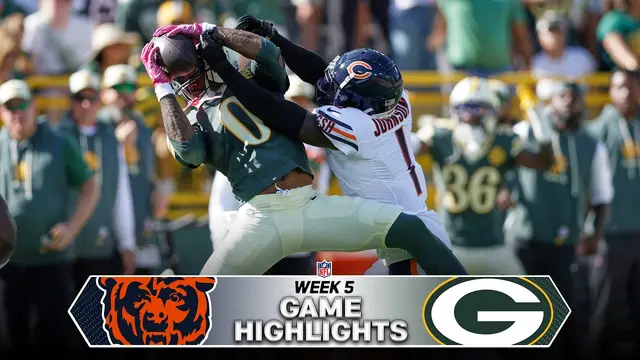 Chicago Bears vs. Green Bay Packers Game Highlights | NFL 2026 Season Week 5